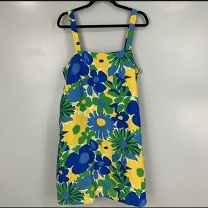 J Crew Tall Shift Dress in Morning Floral